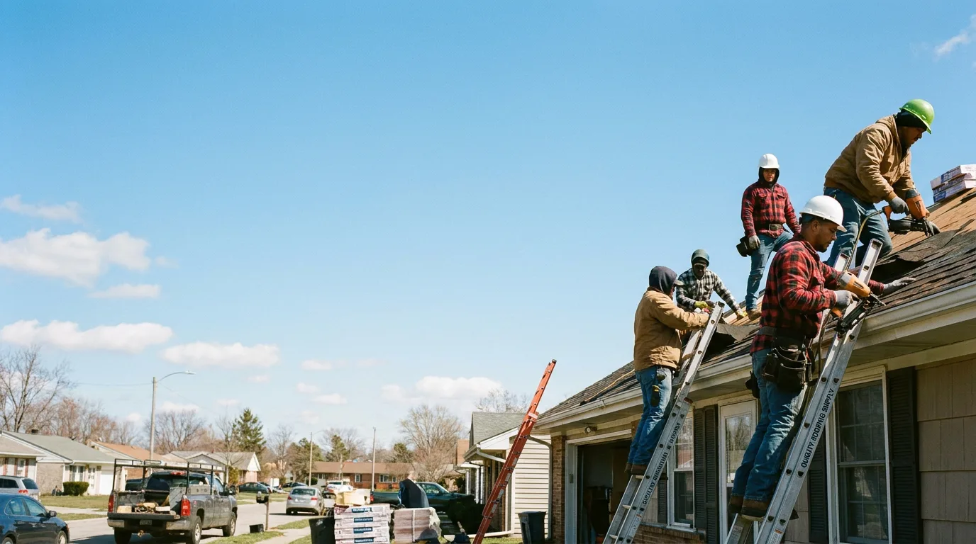 Roofing in Staunton, IL near me